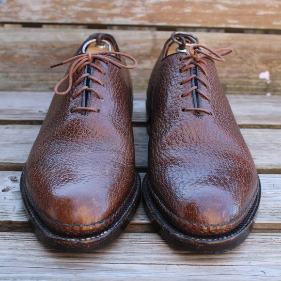 Vintage 80s Dack's Water Bison Wholecut Oxford, Made in Canada, Men's 7.5 E, EUC - Picture 3 of 14